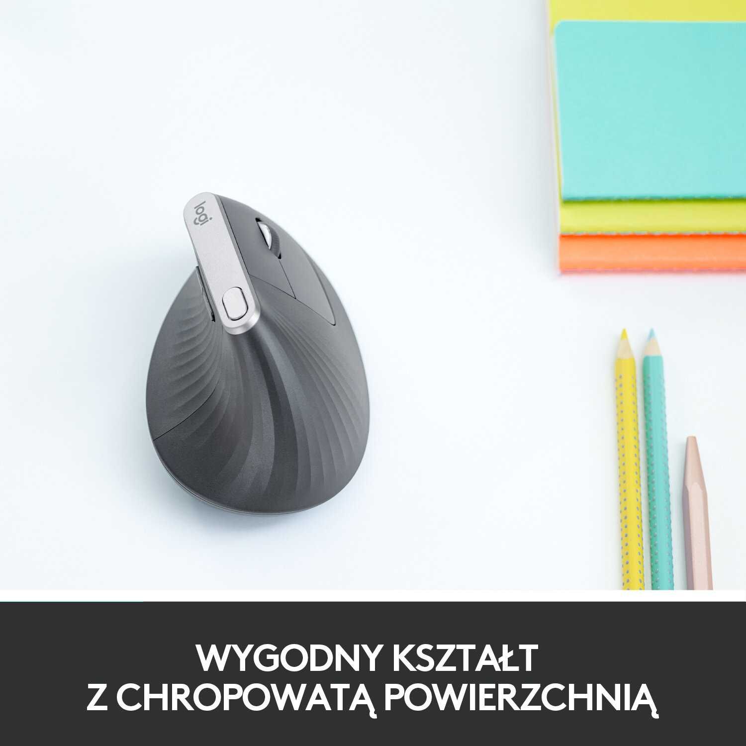Logitech MX Vertical Advanced Ergonomic Wireless Mouse