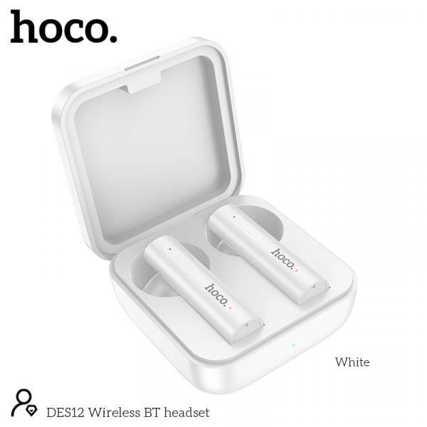 Навушники tws ( бездротові) Hoco des 12 білі
