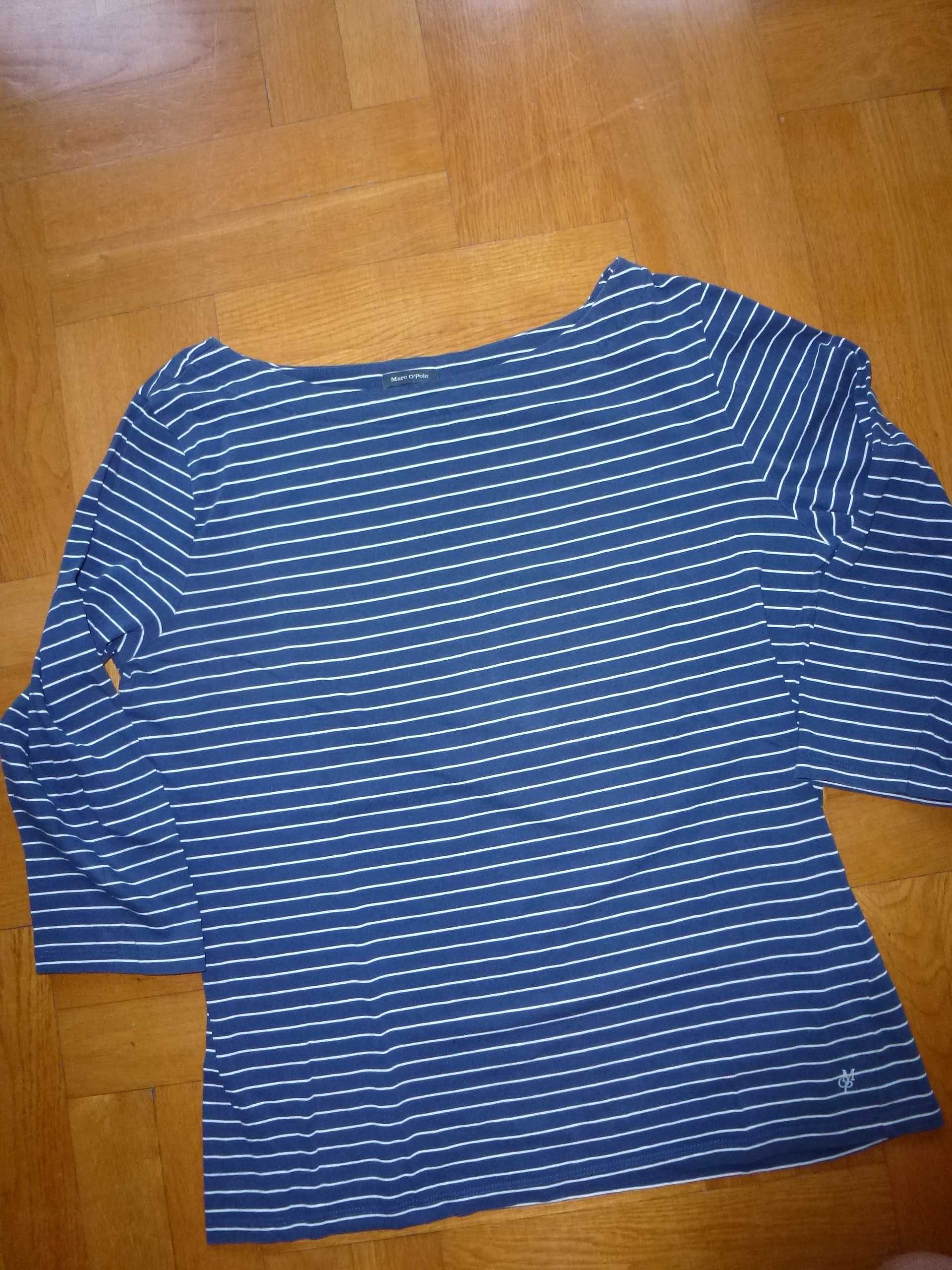 Bluzka T-Shirt Marc O"Polo granatowa w paseczki oryginalna L/XL
