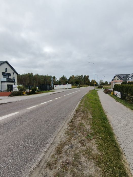 Uzbrojona działka budowlana usługi faktura 23% Gdynia
