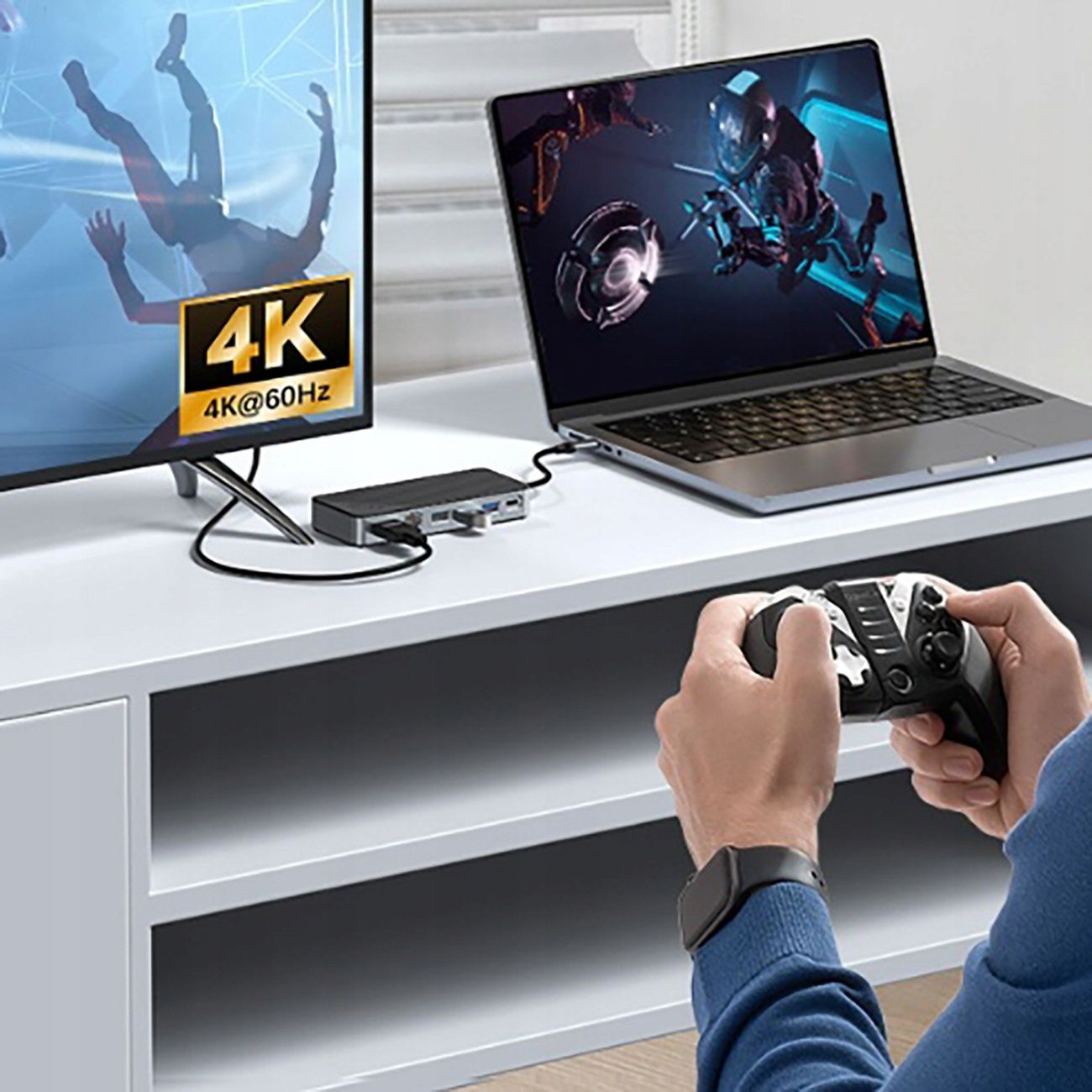 Stacja dokująca Orico OM28PR-G2 USB-C z kieszenią na dysk M.2 + 1 x US
