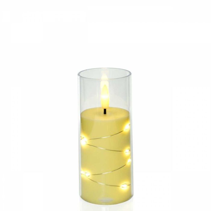 świeca led wkład do zniczy 12,5 cm.