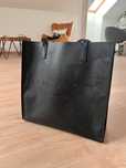 Czarna torba shopperka Ted Baker + organizer