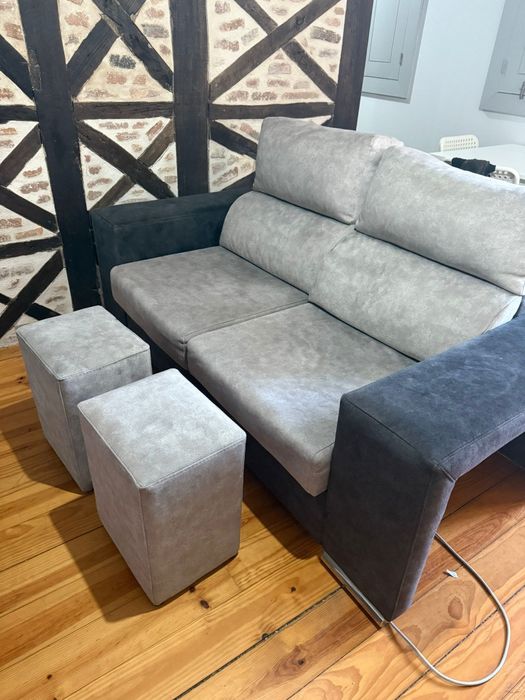 Sofá Retrátil dois lugares grandes