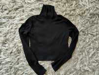 Golf krótki czarny roz S/M