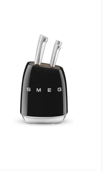 Bloco SMEG preto + facas