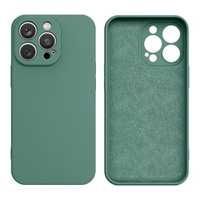 Silicone Case Etui Iphone 14 Plus Silikonowy Pokrowiec Zielone