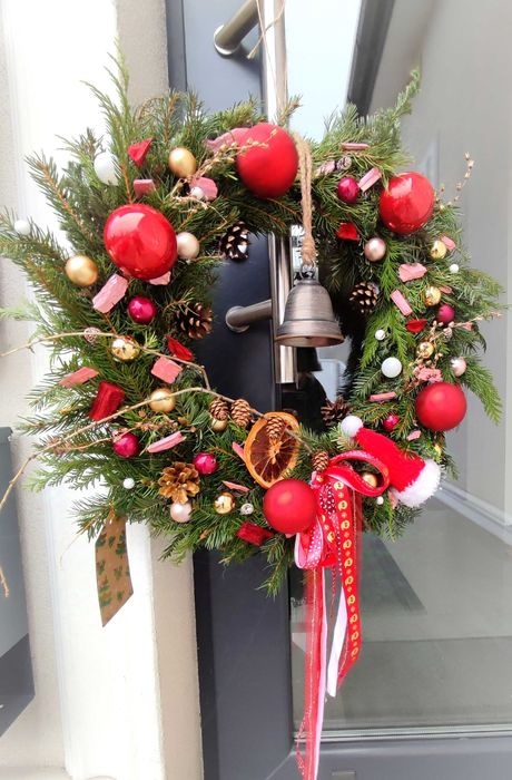 Wieniec świąteczny XXL z iglaków NA ZAMÓWIENIE