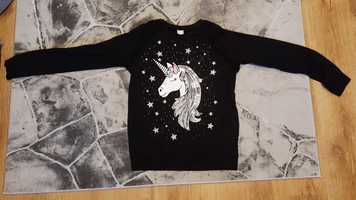 Sprzedam bluzę z unicornem F&F rozmiar 152 /158