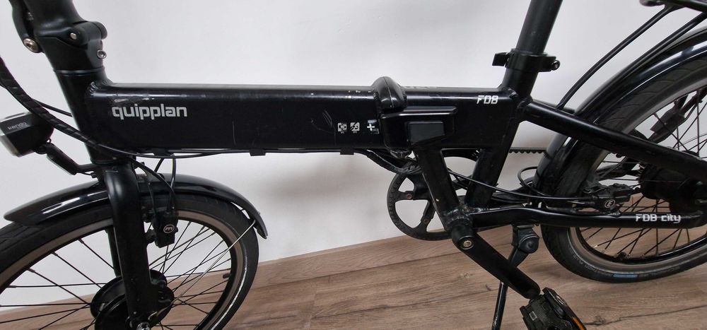 Bicicleta elétrica dobrável Quipplan q 20 City