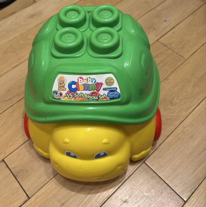 Clementoni żółw z miękkimi klockami