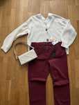 NOWE bordowe spodnie damskie Gerry Weber