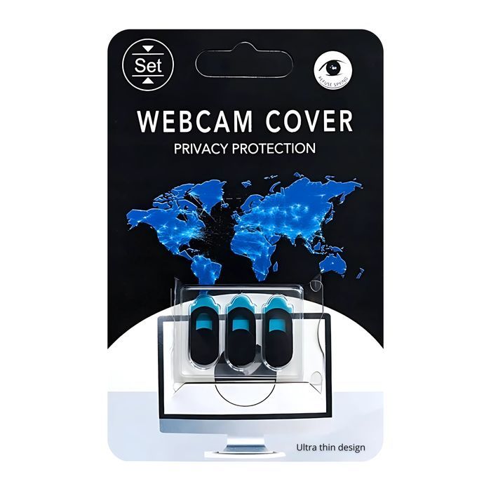Zaślepka na kamerę do laptopa Webcam Cover Privacy Protection 3-pak