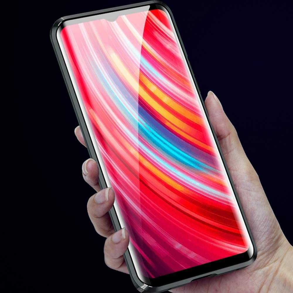 Etui 3w1 Magnetic GLASS 360° - Aluminium do Xiaomi Redmi Note 8 Pro