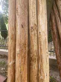Baliki kołki drewniane do budowy huśtawki