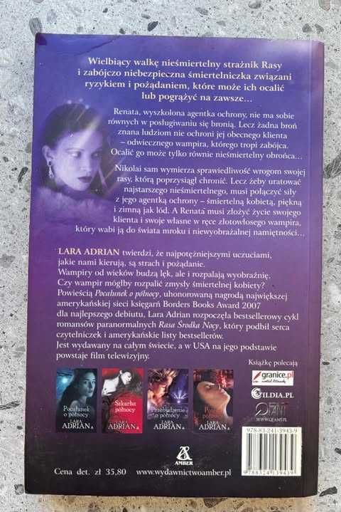 Welon Północny Lara Adrian Romans, fantasy