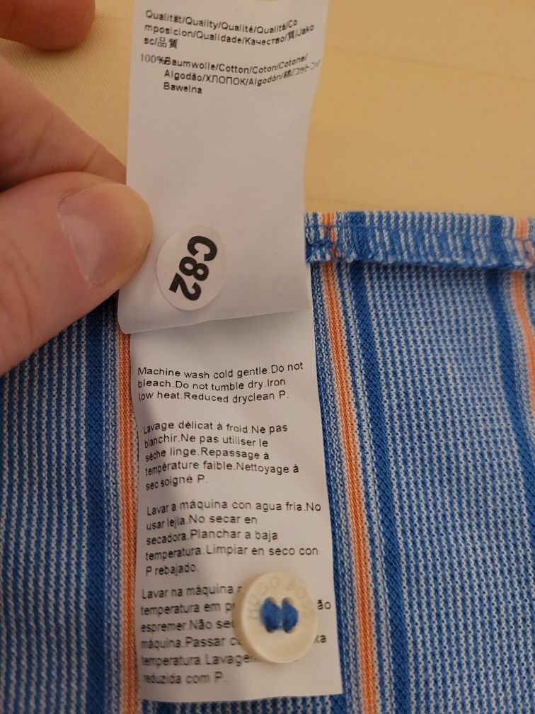 Koszulka polo męska Hugo Boss regular fit roz.M