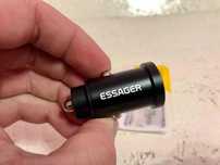 Зарядний пристрій essager gyroscope charger 30w, прикурювач заряд