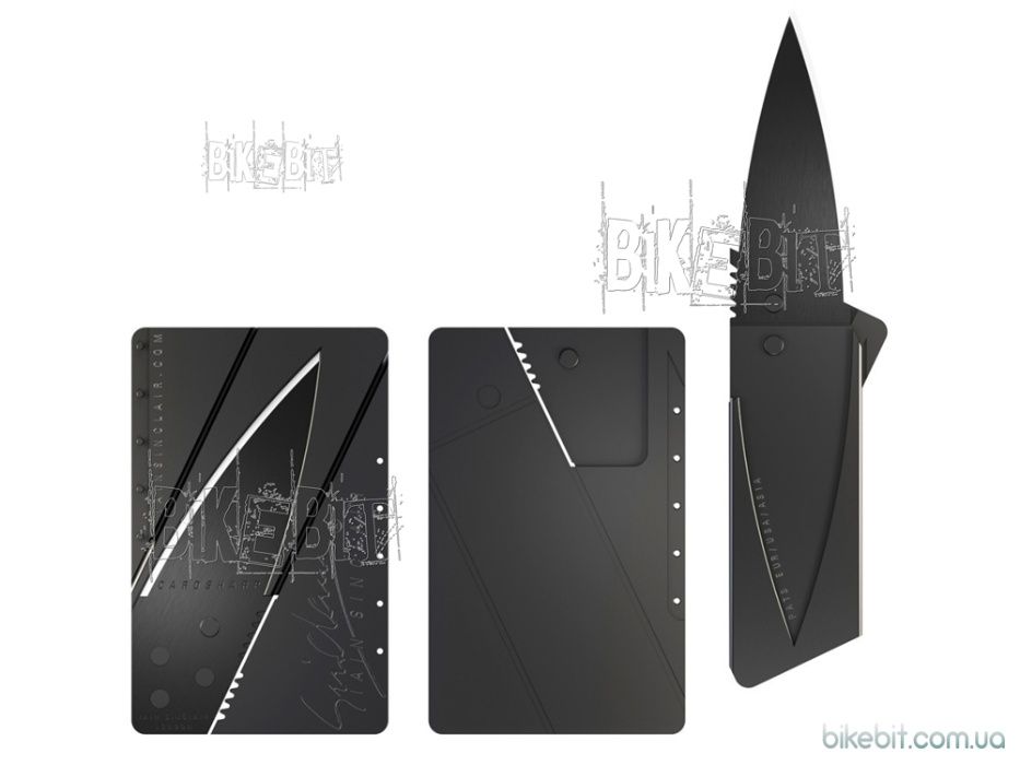 Ніж кредитка Візитка CardSharp 2. ОПТ. Складаний кишеньковий ніж