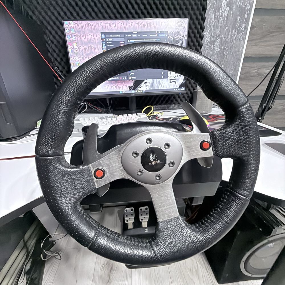 Logitech g25 +Мод на кпп (читайте опис)