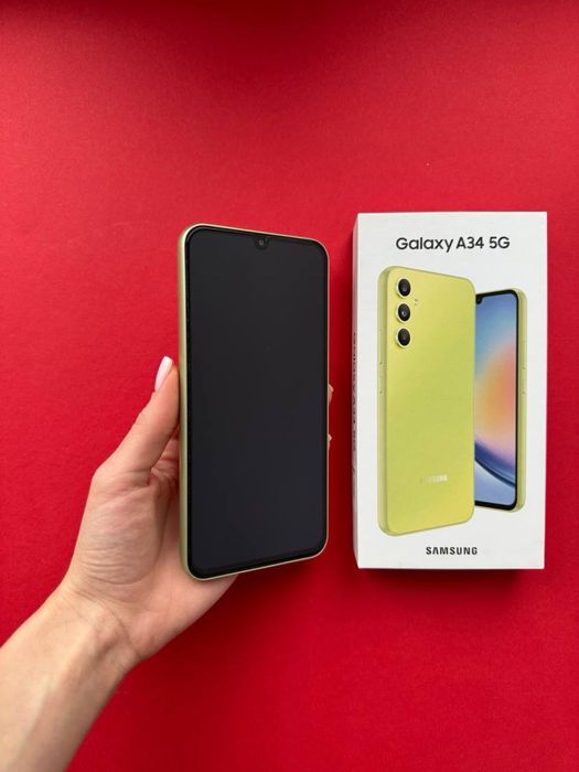 Samsung a34 8/256 Як Новий! Куплений в Комфі! Самсунг а34