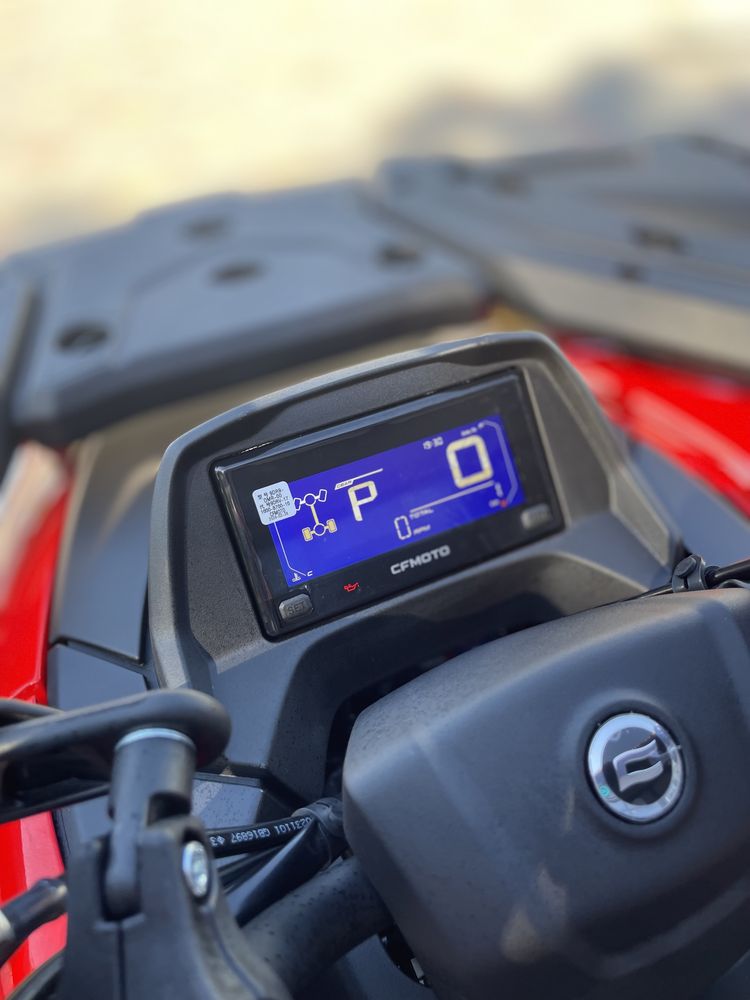 Квадроцикл CFMOTO CFORCE 520L Base Magma Red 2025
