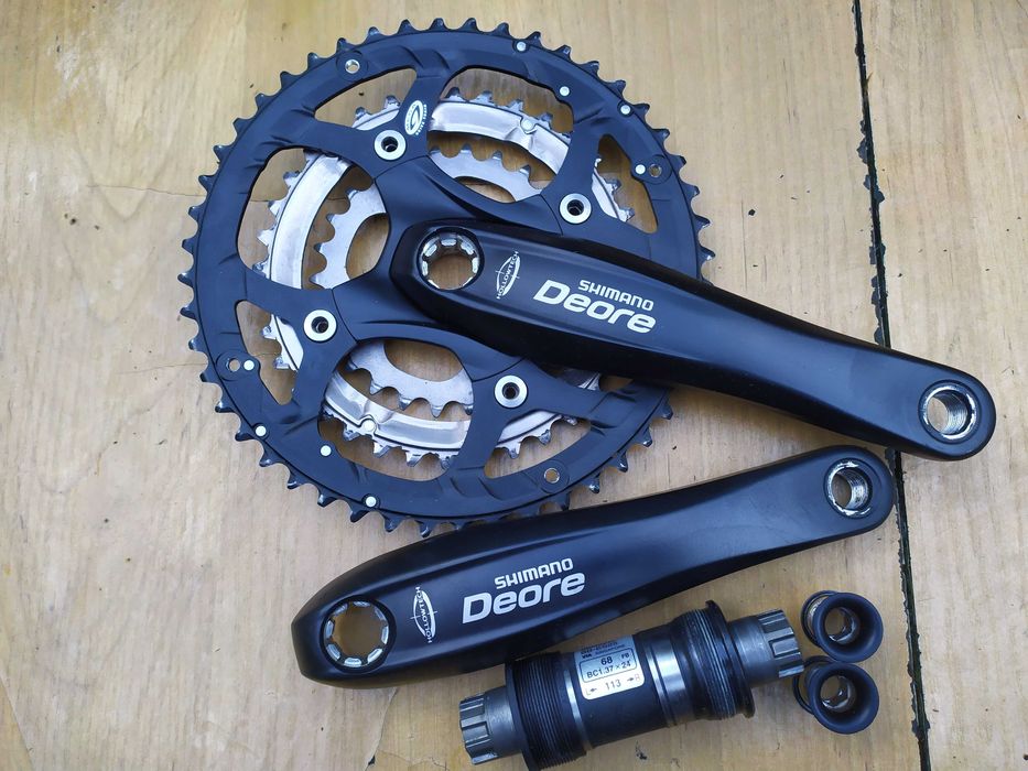 Shimano DEORE korby FC-M530 Hollowtech Dł170mm Trekking 26/36/48t