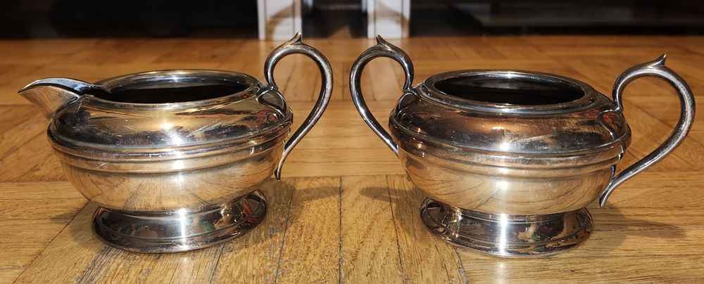 Elegancki zestaw platerowany srebrem   CIVIC 8176 Sheffield Anglia