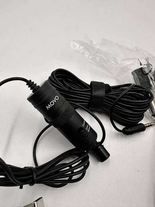 Mikrofon MOVO do komputera z adapterem USB