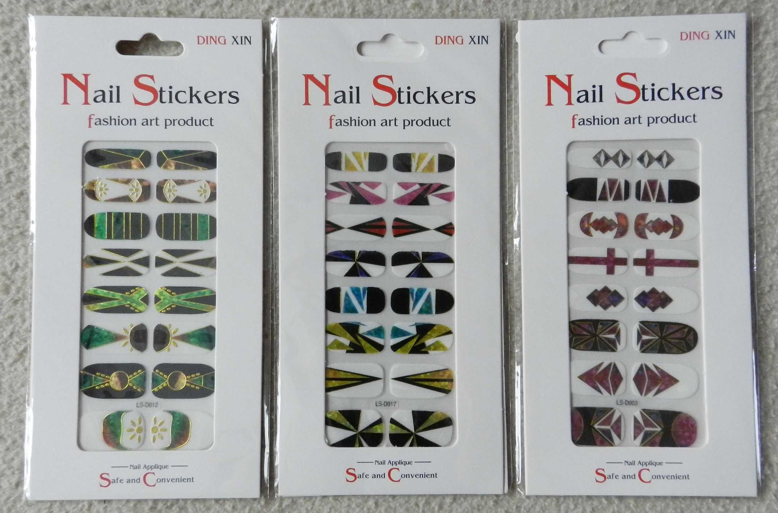 Nowe naklejki na paznokcie Nail stickers fashion art product