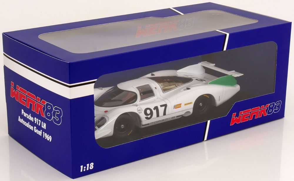 Model 1:18 Werk83 Porsche 917 LH #917 Geneva Motor Show 1969