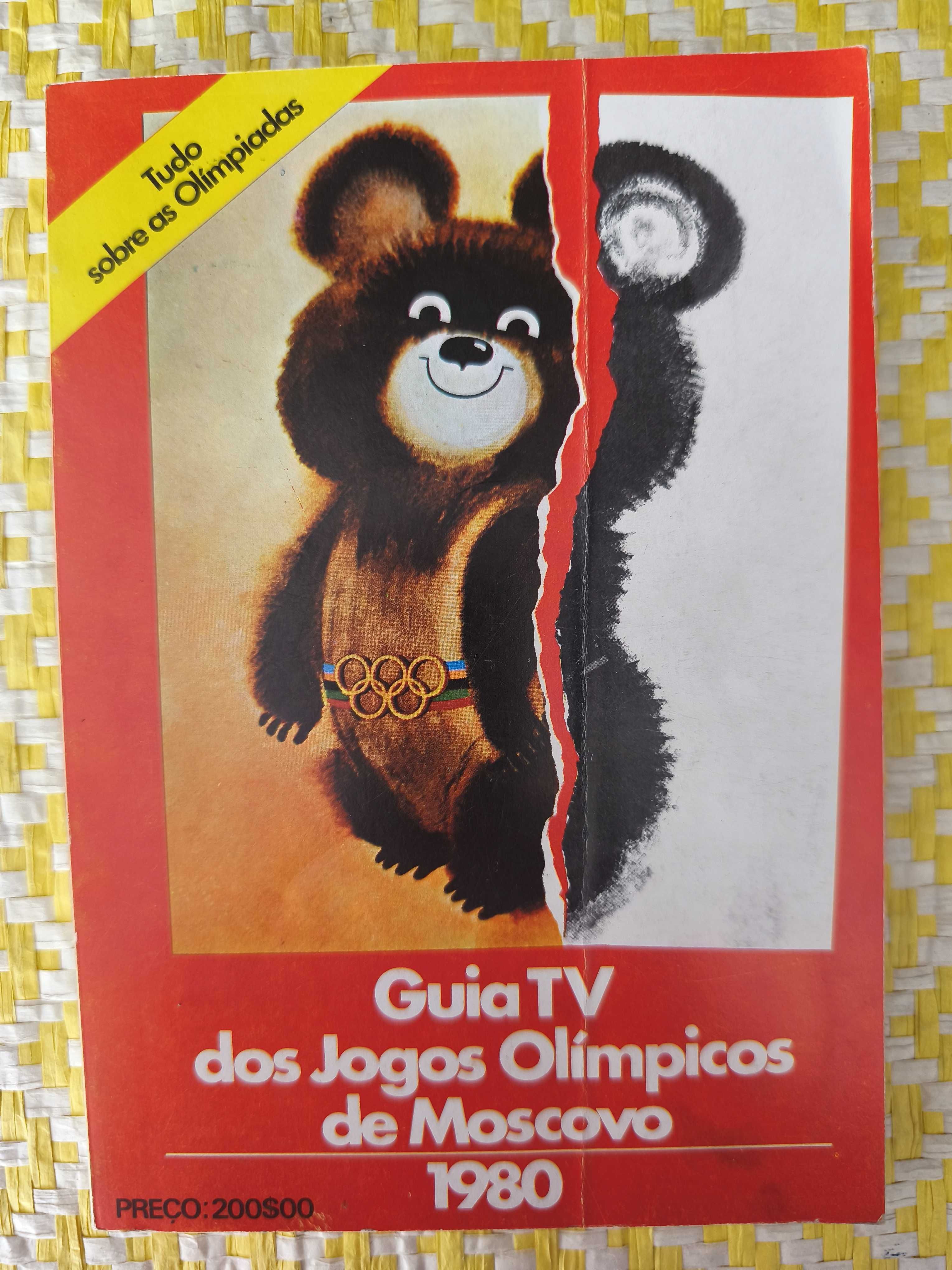 Guia TV dos Jogos Olímpicos de Moscovo 1980