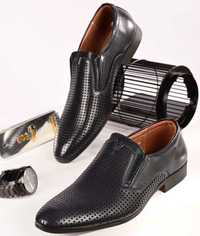 Мужские летние туфли Эко-кожа  ( 40 - 45 размер )