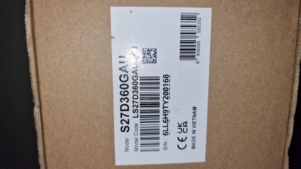 Монітор Samsung Essential S3 LS27D360GAU