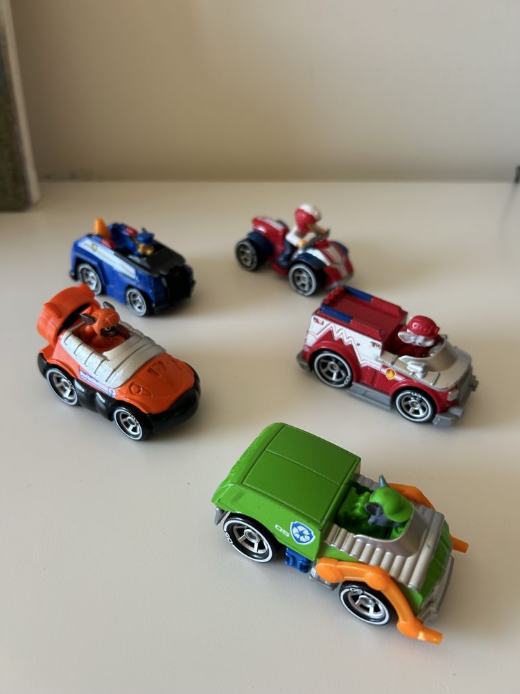 Veiculos Patrulha Pata em metal (Die Cast)