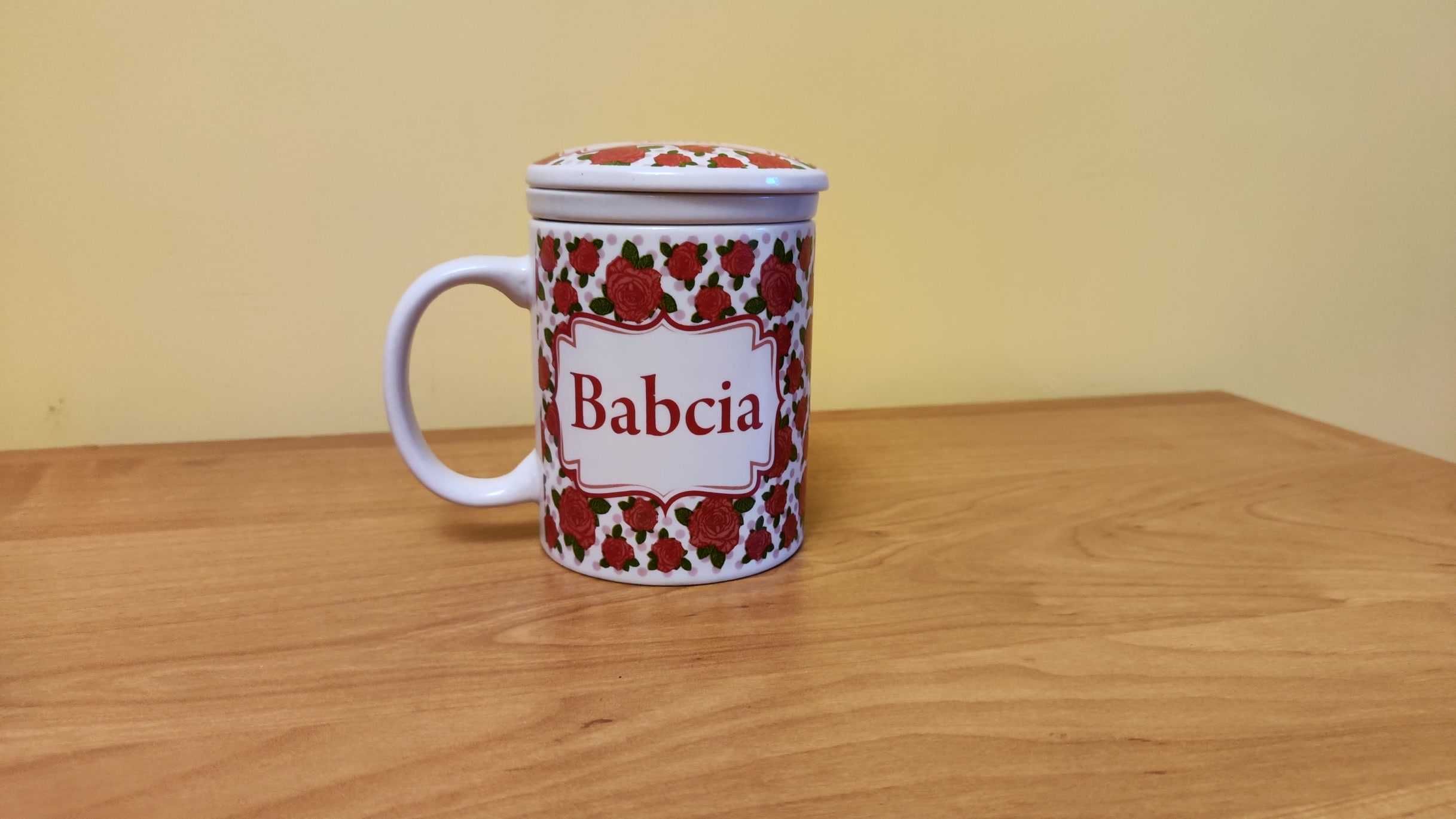 Kubek z zaparzaczem – dla Babci, Dziadka 320ml, cena za 2szt.