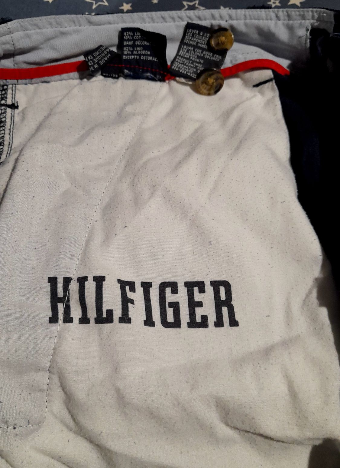 TOMMY HILFIGER.  Льняные, летние шорты Карго