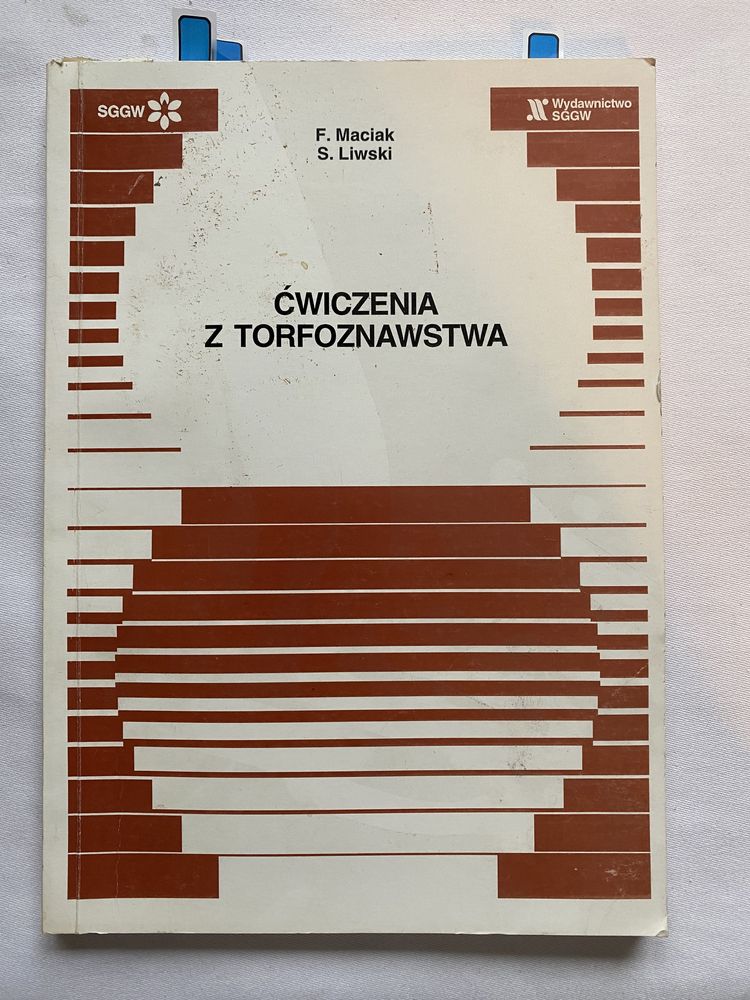 Książka Ćwiczenia z torfoznawstwa wyd. SGGW Maciak Liwski