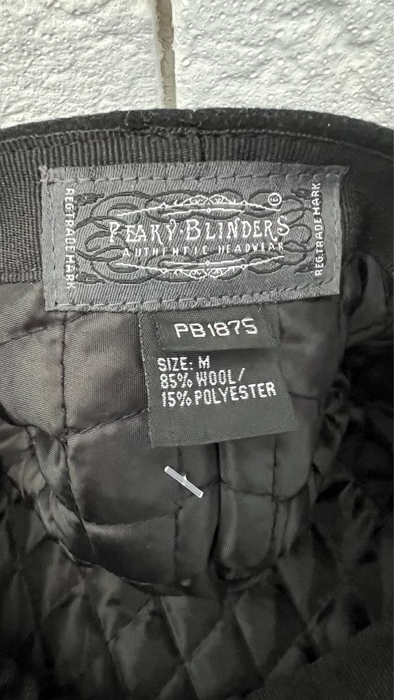 Шерстяная кепка восьмиклинка  Peaky Blinders
