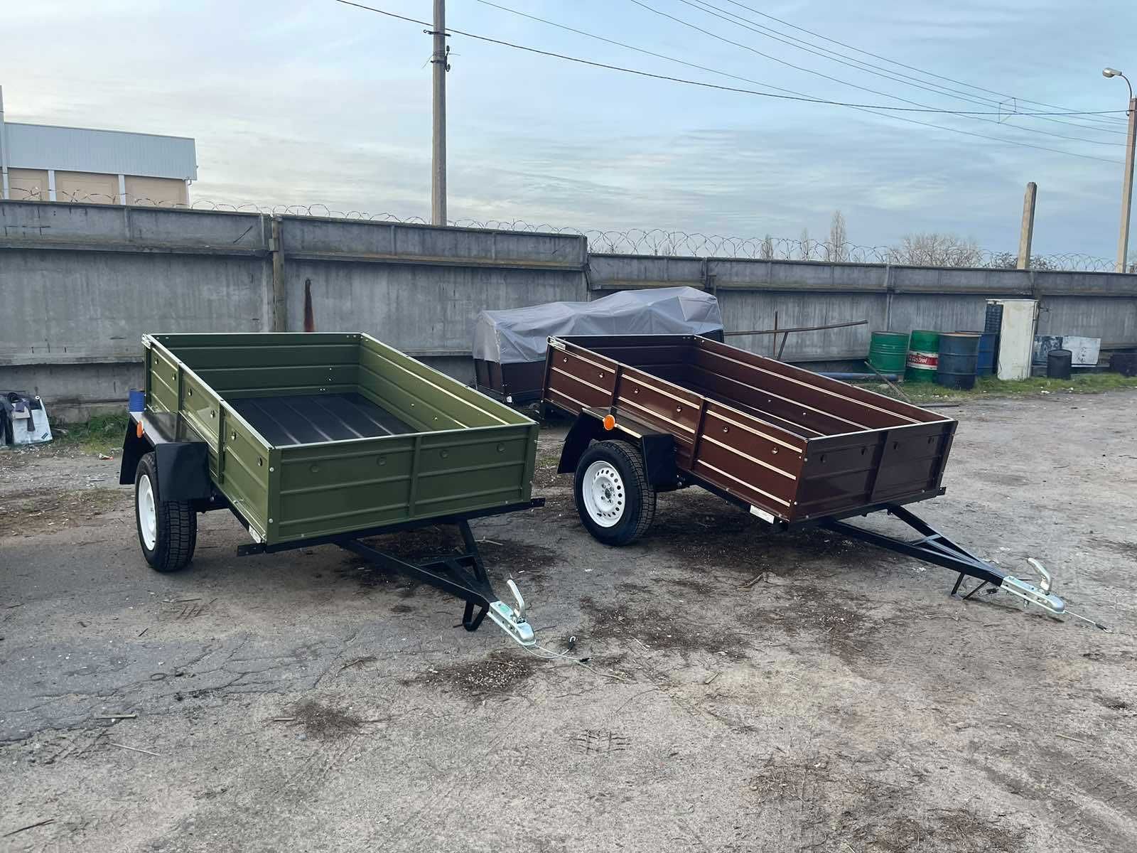 Новий авто причіп 200х120х35 (одновісний причіп)