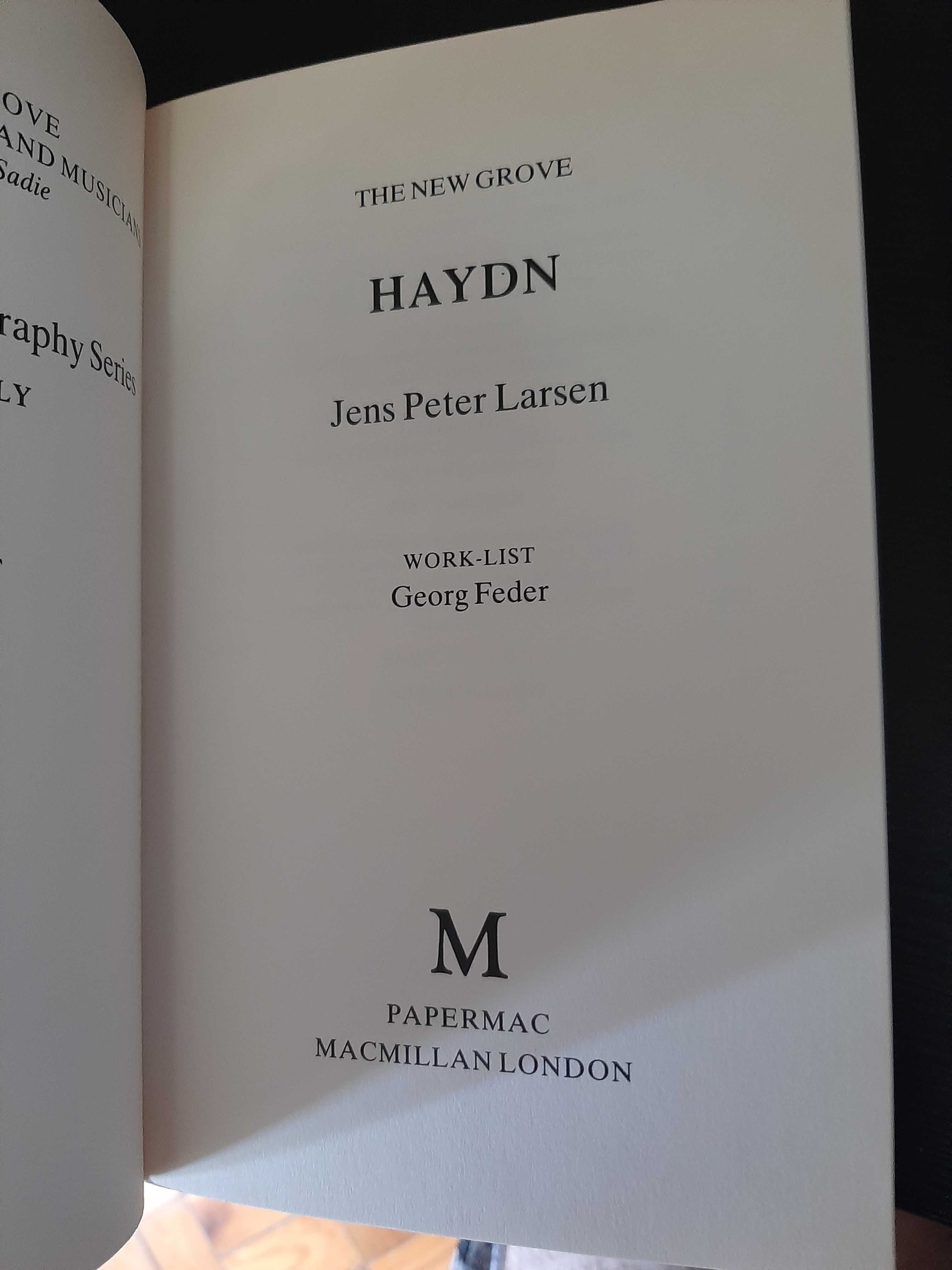 Jens Peter Larsen, Georg Feder – The New Grove: Haydn