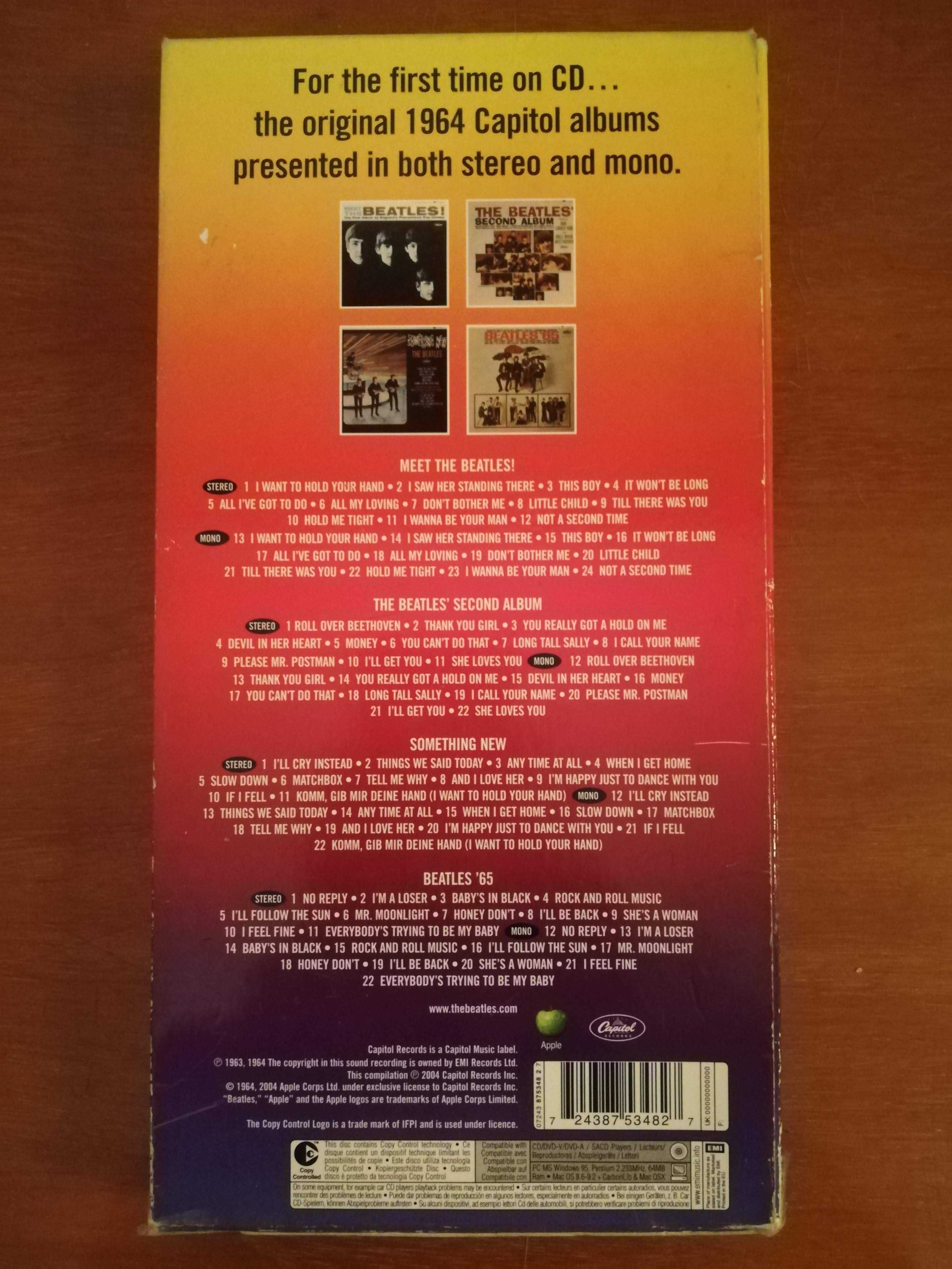 The Beatles / The Capitol Albums vol.1 (4CD) - unikat kolekcjonerski