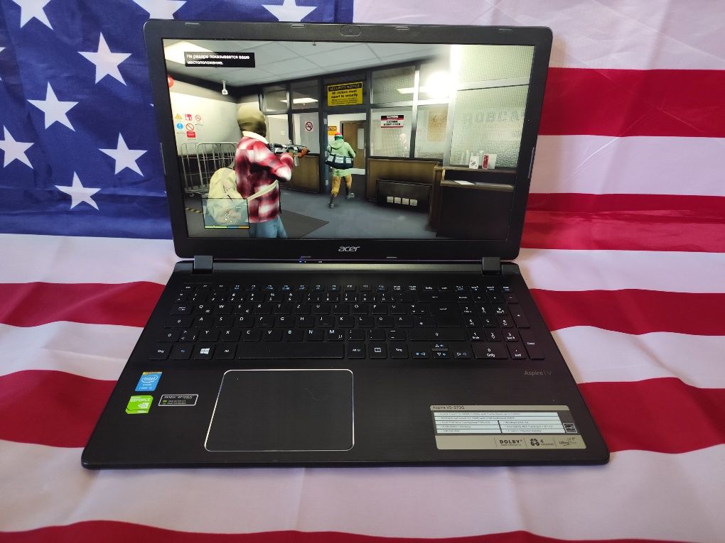 Ігровий ноутбук Acer Aspire 5 V5-573G 15.6\i5\(2.4)\12 Озу\GF750M (4GB