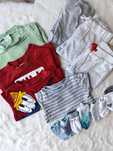 Mega paka ubranek dla chłopca 68 3-6 miesiąca H&M kaxs by kappahl