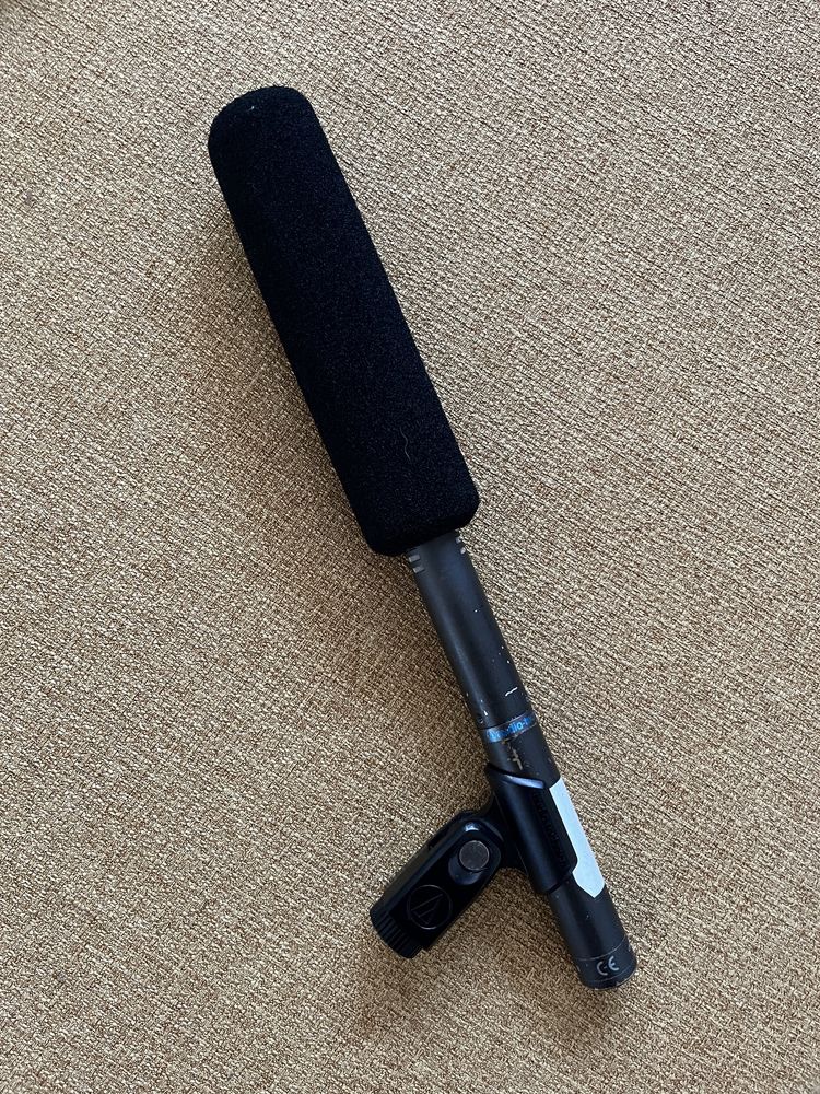 Mikrofon kierunkowy Audiotechnica AT897 + mocowanie + gąbka OKAZJA !