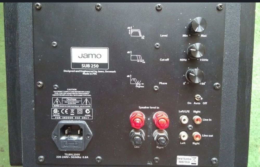 JAMO SUB 250 black