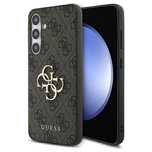 Guess GUHCS24FE4GMGBR S24 FE S721 brązowy/brown hardcase 4G Big Metal