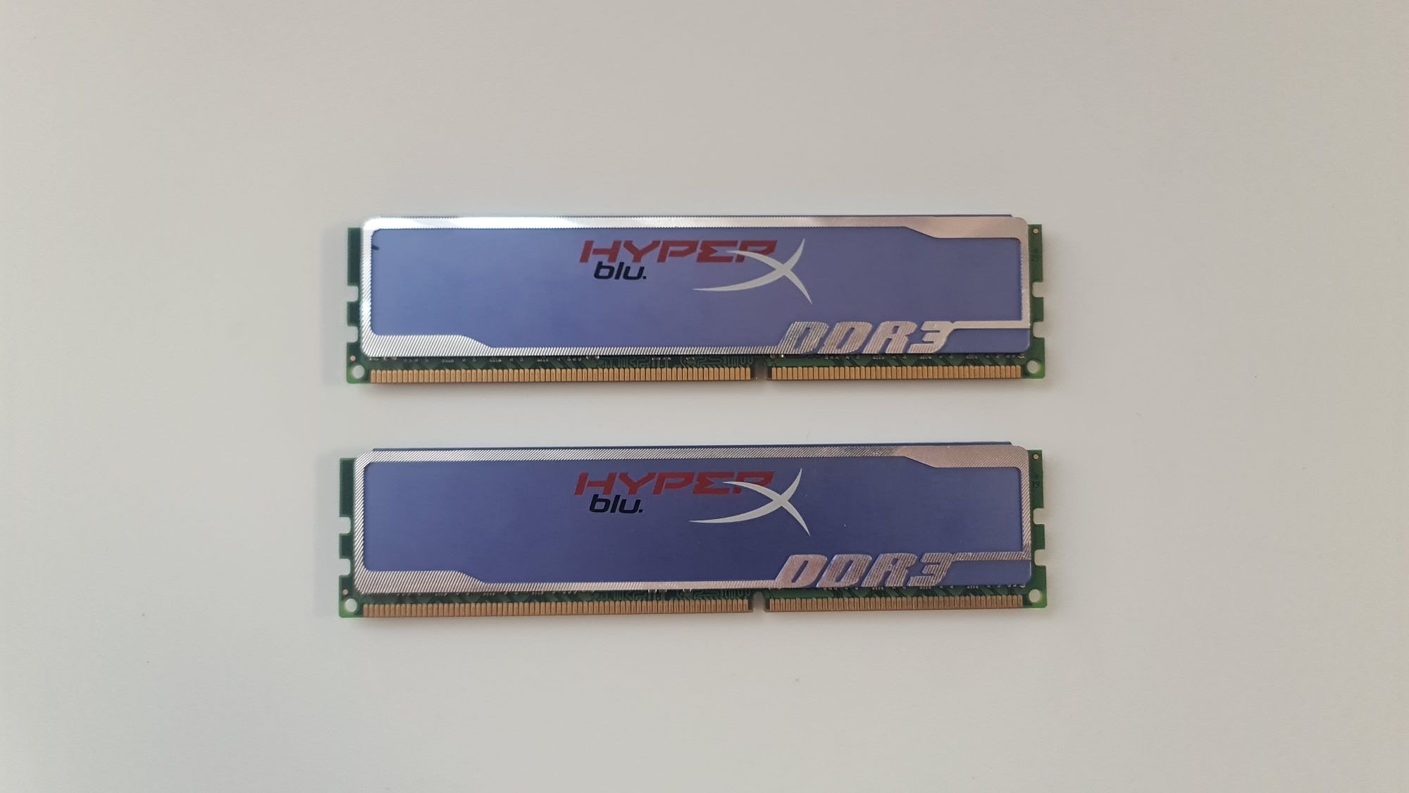 Оперативна память  Kingston Hyperx ddr3 1600MHz, 2 планки по 4gb