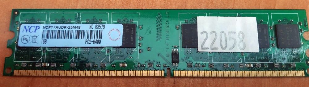 Оперативная память для компьютера DDR2 1Gb 800 MHz (PC2-6400)