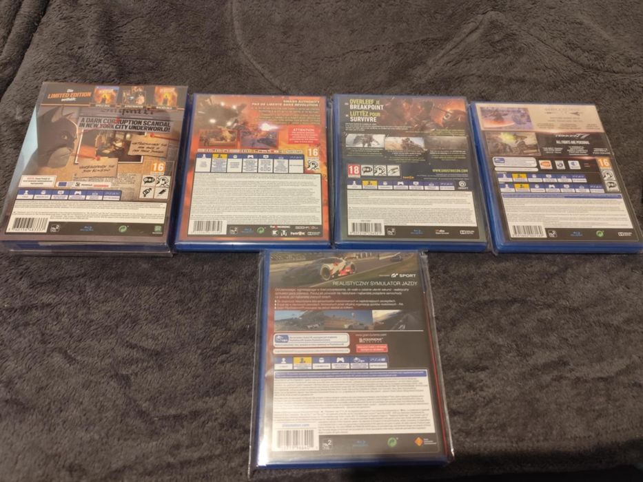 Zestaw gier na ps4